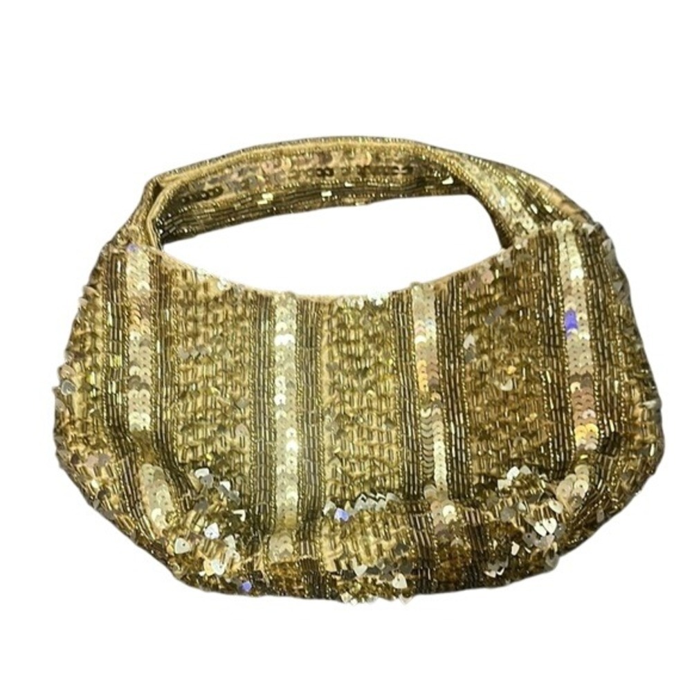 Gold Sequin Women's Bag TJMAXX Beaded Bag
